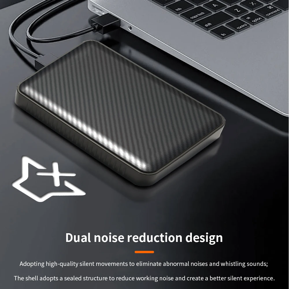 TISHRIC External Hard Drive 1TB 500GB 250GB 2.5 Inch USB 3.0 Portable HDD for PC Laptop Computer PS4 Xbox One TV Digital Data