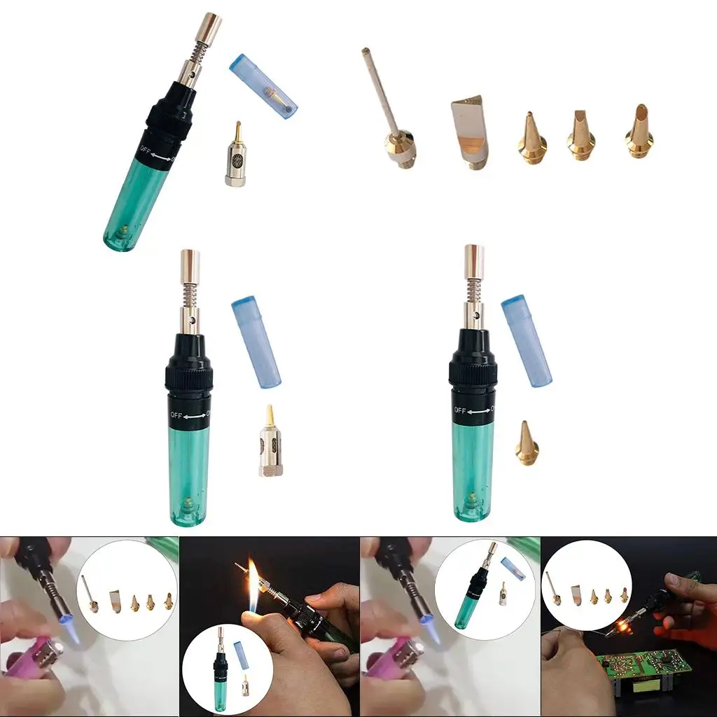 Wireless Butane Soldering Iron Cordless Iron for Circuit Board