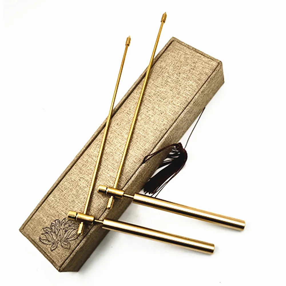 Used for Divination, Gold Searching, Finding Lost Items or Answering Solid Brass Dowsing Rods