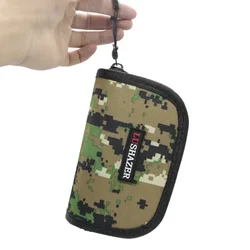 Portable Fishing Bag Large Capacity Canvas Zipper Sequins Spoon Lure Bait Tackle Box Fishhooks Hand Spinner Outdoor Storage Case
