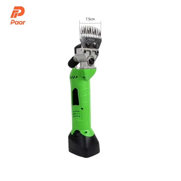 Durable Wireless Sheep Wool Shears Professional Machines Goat Cow Livestock Shearing Tools Electric Cordless Wool Clipper