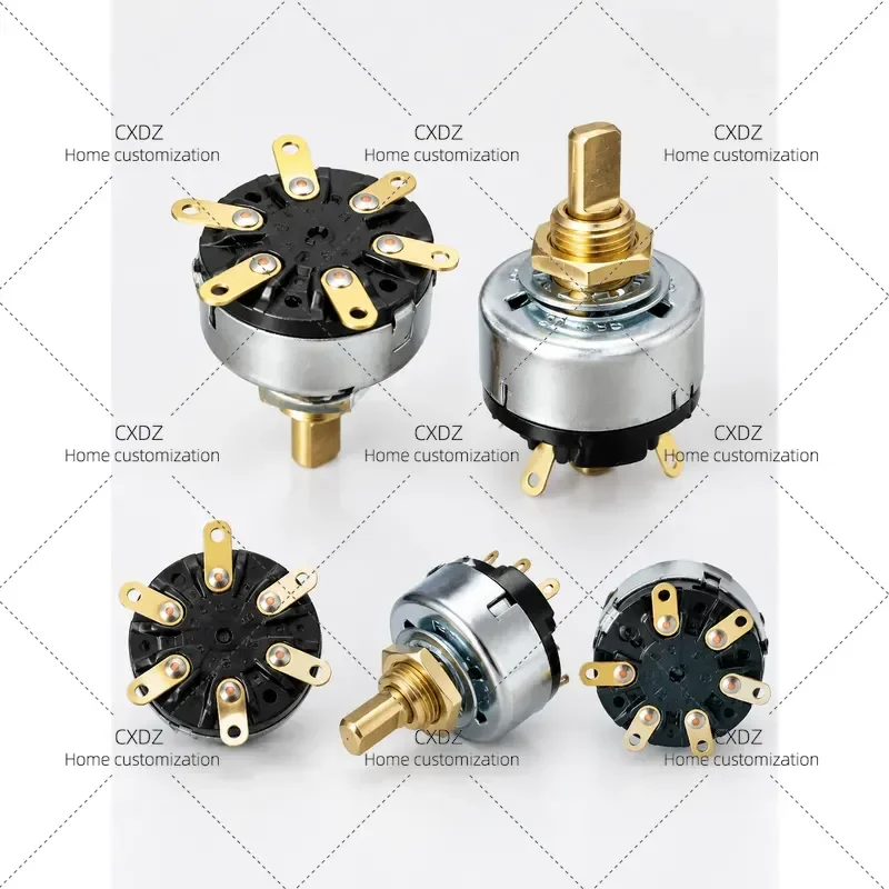 SRF113 SRF-113 FUJI Rotary Knob Switch Three Speed Switch 6A AC125V