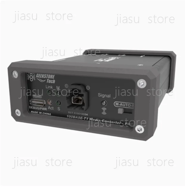 100BASE‑T1 MATEnet H‑MTD Automotive Ethernet Converter Vehicle‑Mounted Module Convert to RJ45 Standard Ethernet Port