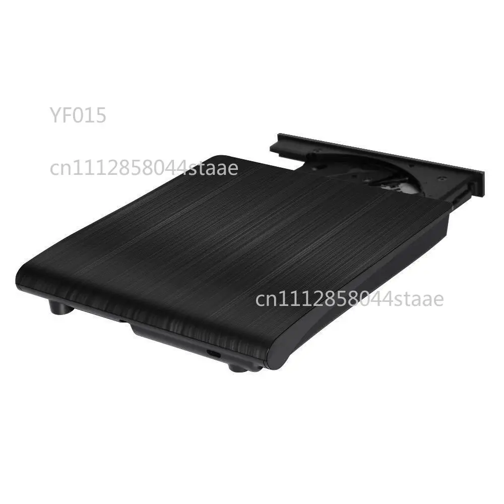 USB3.0 & Type-C External DVD RW Drive Brushed Finish Portable CD/DVD Burner for Laptop Desktop