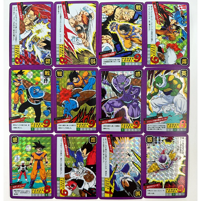 54pcs/set Dragon Ball Goku Vegeta Bulma Ranchi Z GT Super Saiyan Heroes Battle Card Ultra Instinct Game Collection Cards