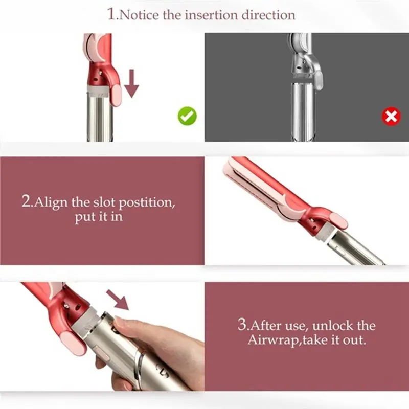 B82B-Per Dyson Airwrap Styler HS01 HS05 HS08 Ugelli di ricambio - Raddrizzamento e diffusore per acconciature lisce