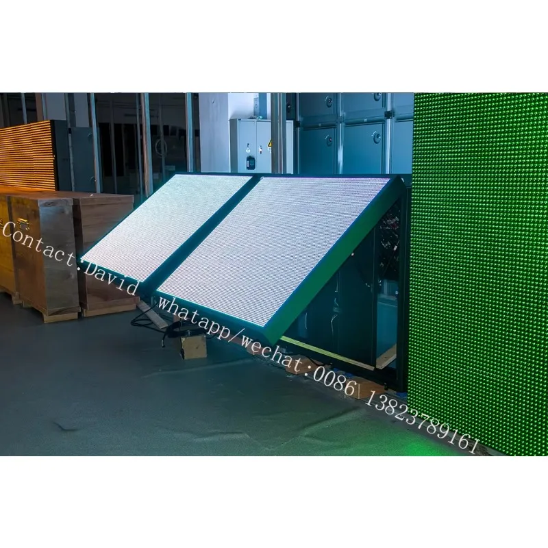 P3.91-P10 Custom Size Outdoor SMD Full Color LED Advertising Message Display Screen