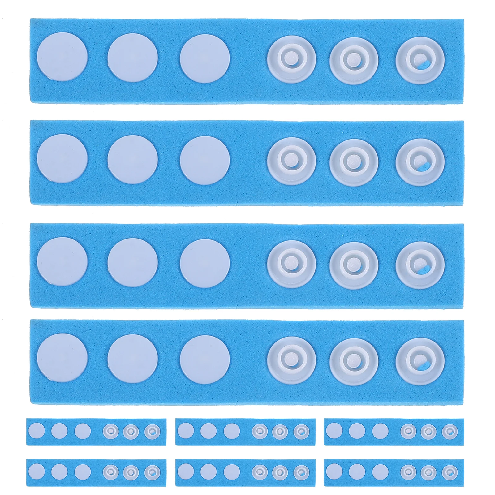 10 個のシャワーキャップ調整ストラップ丈夫なソフトエクステンションストリップ調節可能なフィット入浴帽子交換用バスタイムアクセサリー