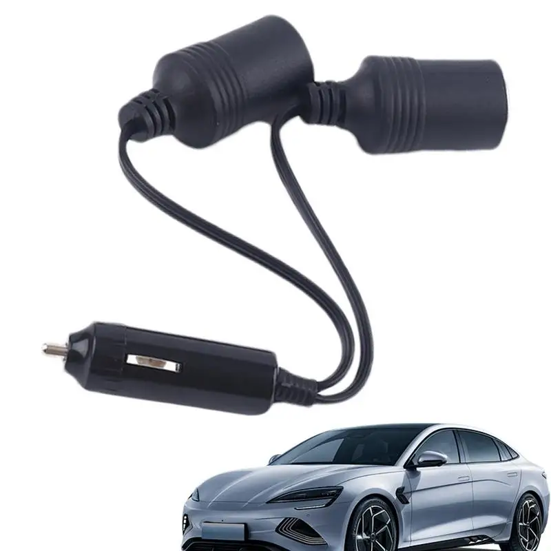 Car Adapter Splitter 2-Way DC 12/24V Car Plug Charger Female Outlet Plug And Use Car Charging Splitter For RVs SUVs Minivans