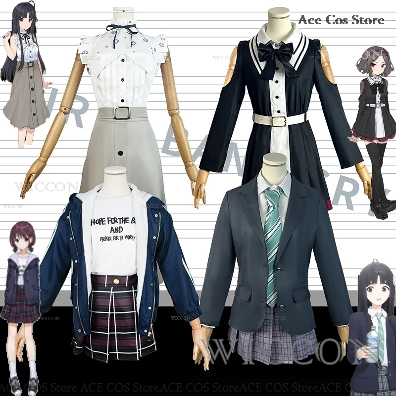 

Anime Girls Band Cry Nina lseri Tomo Ebizuka Subaru Awa Cosplay Costume Anime Women Halloween School Uniforms Dress Women Outfit