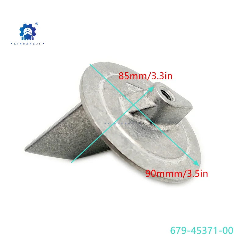 

Анод Trim Tab 679-45371-00 для 2-тактного подвесного двигателя Yamaha Parsun 48HP 55HP 679-45371, аксессуары для лодок