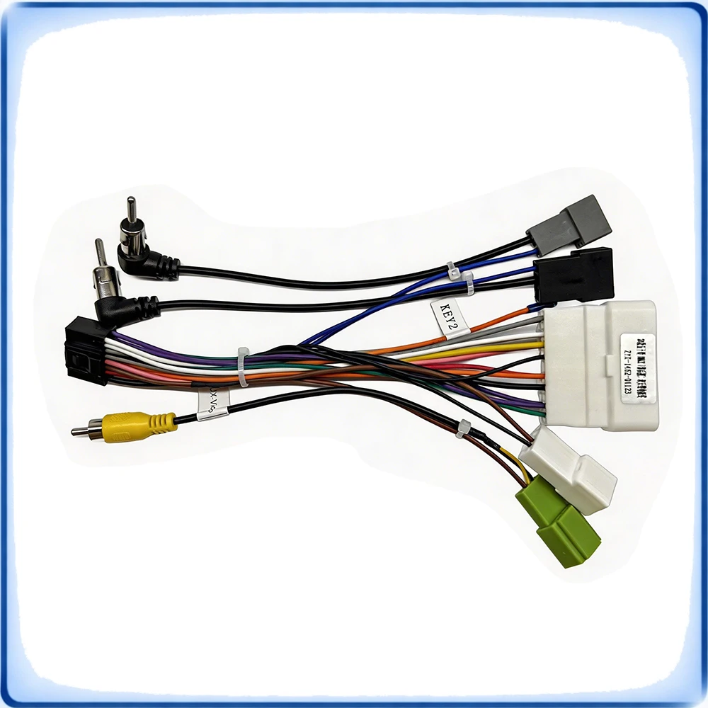 Car Radio Wiring Harness Adapter 16-Pin to 16-Pin Plug & Play Suitable for Isuzu D-MAX 2020–2023 Low Version