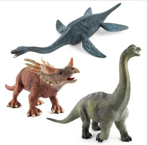 

Action&Toy Figures Jurassic Tyrannosaurus Dragon Dinosaur Toys Plastic Dolls Animal Collectible Model Furnishing Toy Gift