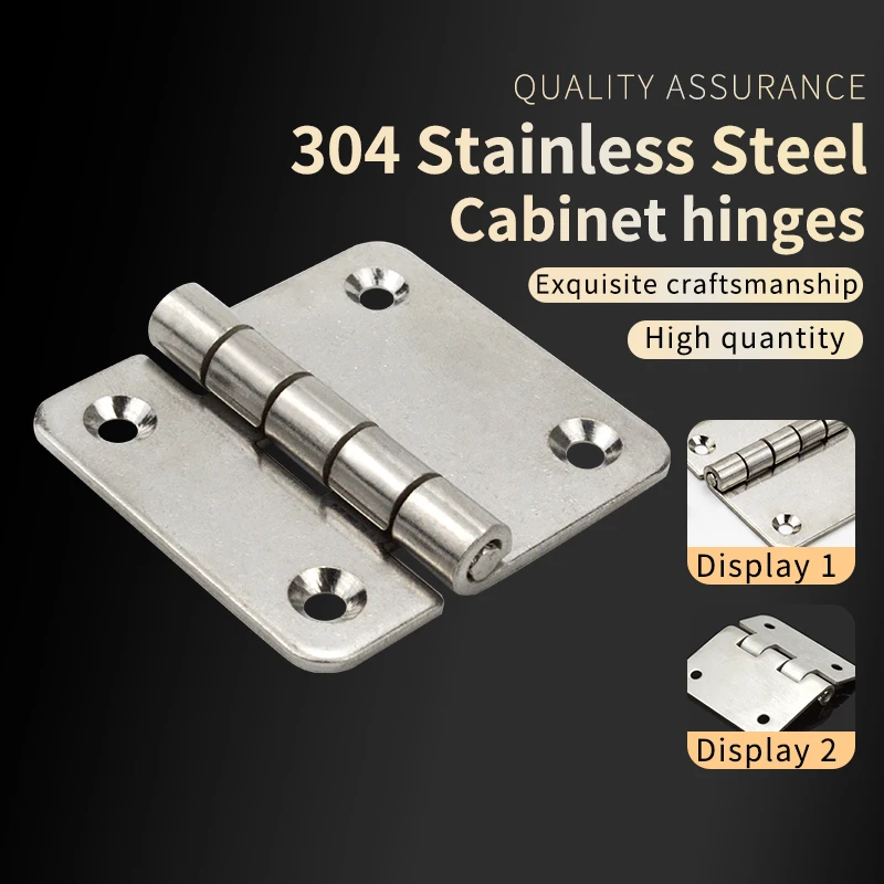 304 Stainless Steel Hinge CL3114 Flat Open Butterfly Hinge Asymmetric Butterfly Industrial Hinge
