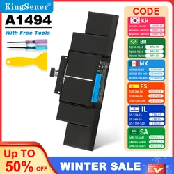 KingSener A1494 A1417 Laptop Battery for Apple MacBook Pro 15