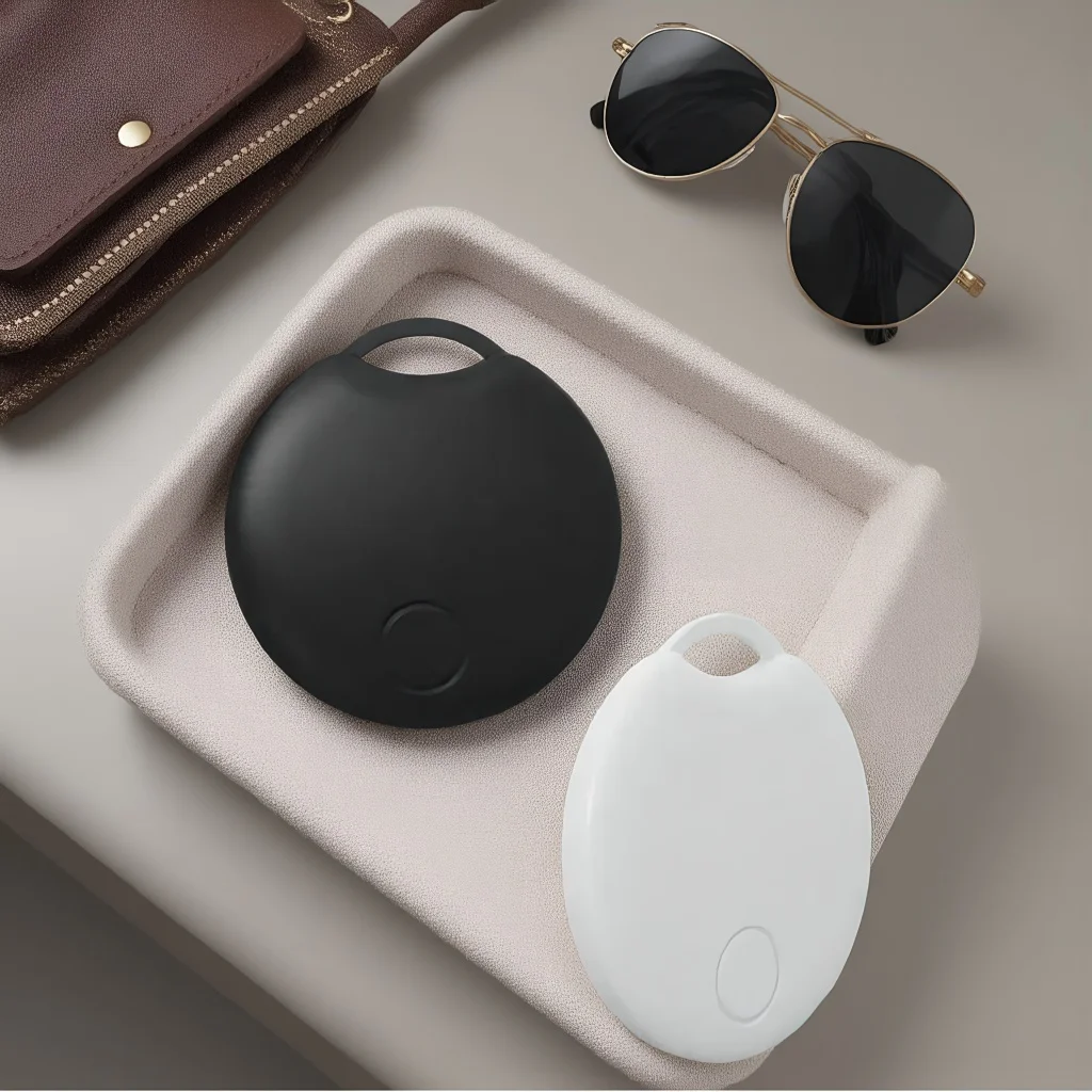 

Умный трекер-метка для Apple Find My, сертифицированный MFi локатор предметов с громкой сигнализацией для ключей, кошелька, багажа