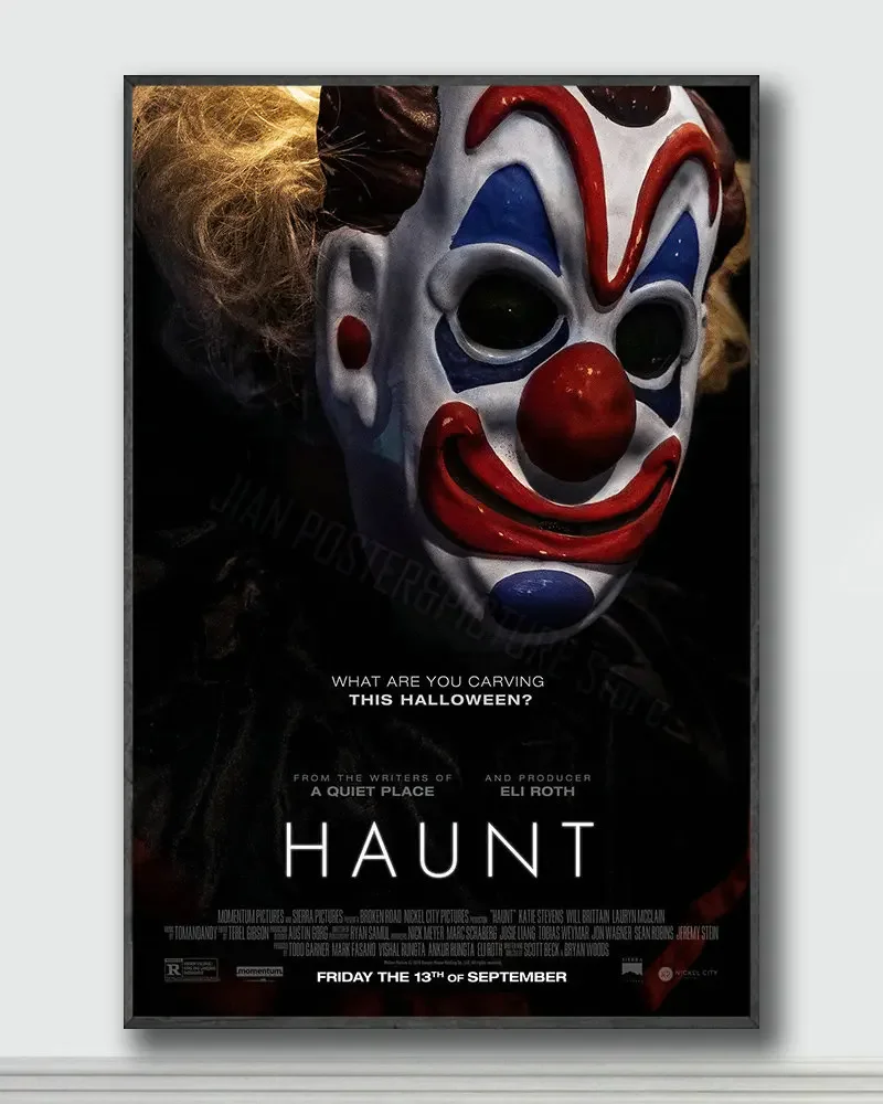 NJ307 Haunt Movie 3 Silk Posters and Prints wall art Art Poster Home Decor