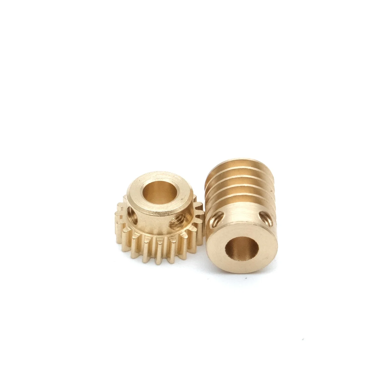1:20 Metal Worm Gear Reduction Right Angle Transmission DIY Model Car 0.5M 20T 4MM