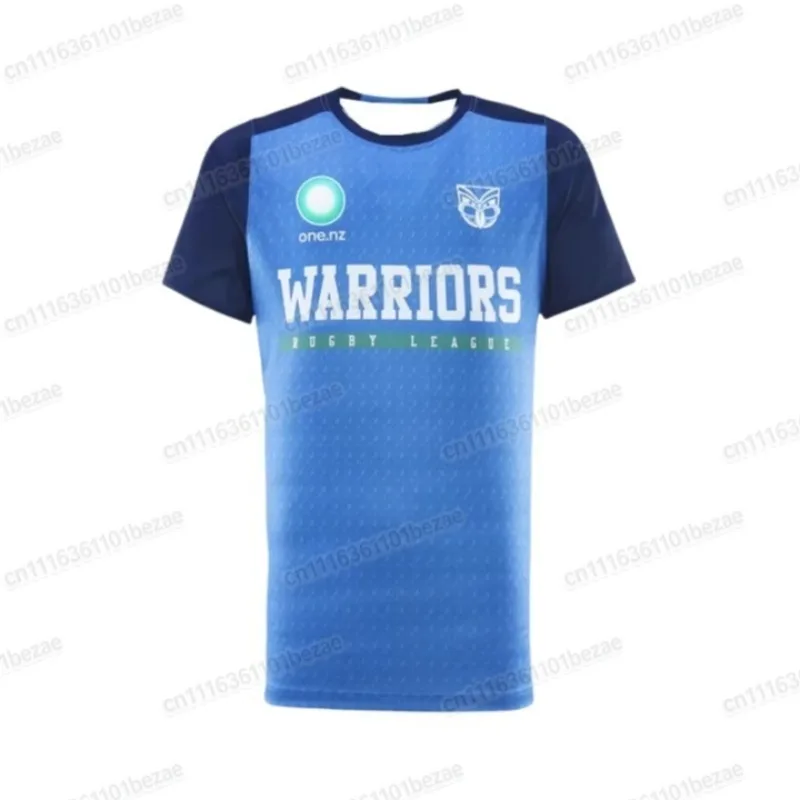 New Zealand Warriors Fan Match Training Familien-Trikot im Y2K-Stil, 3D-gedrucktes T-Shirt, atmungsaktives, schnelltrocknendes Oberteil mit kurzen Ärmeln – Detail 11