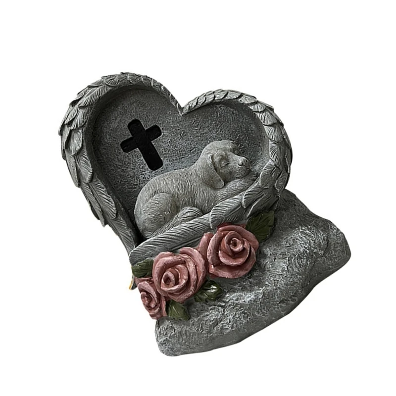 Remembrances Plaque Pet Loss Sympathy Gift Durability Pet Garden Gravestones for Pet Owners Garden or Homes