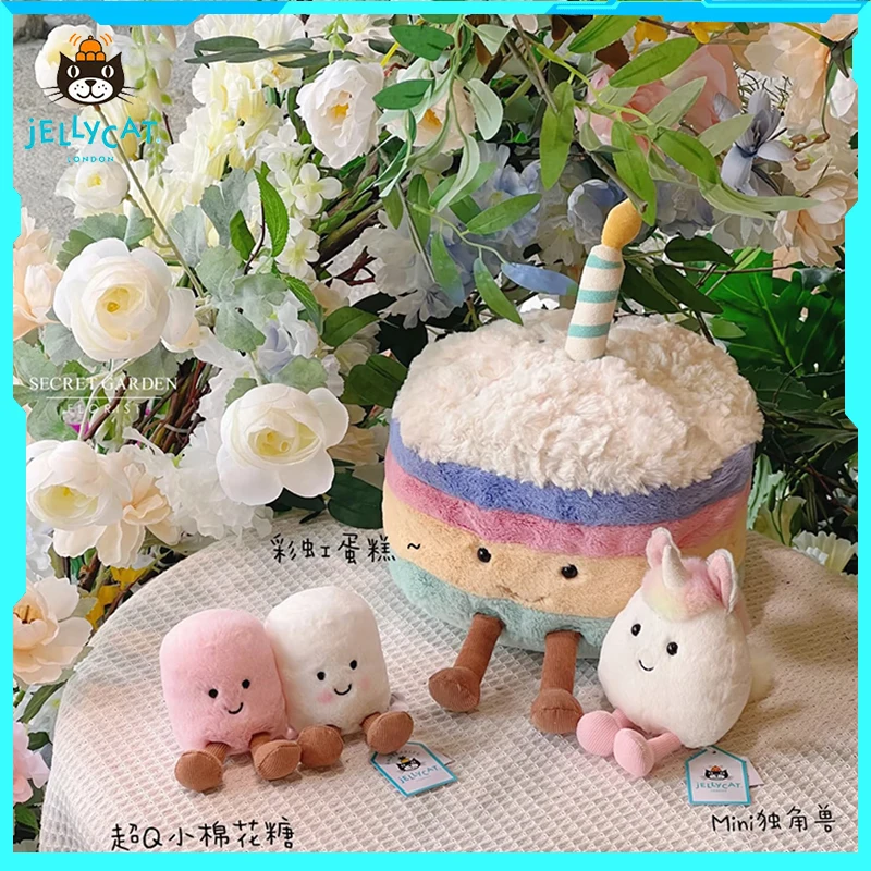 新しいジェリーキャットユニコーン漫画かわいいぬいぐるみペンダント2026新年ギフトは肌に優しく、柔らかく、バッグやキーホルダーに適しています