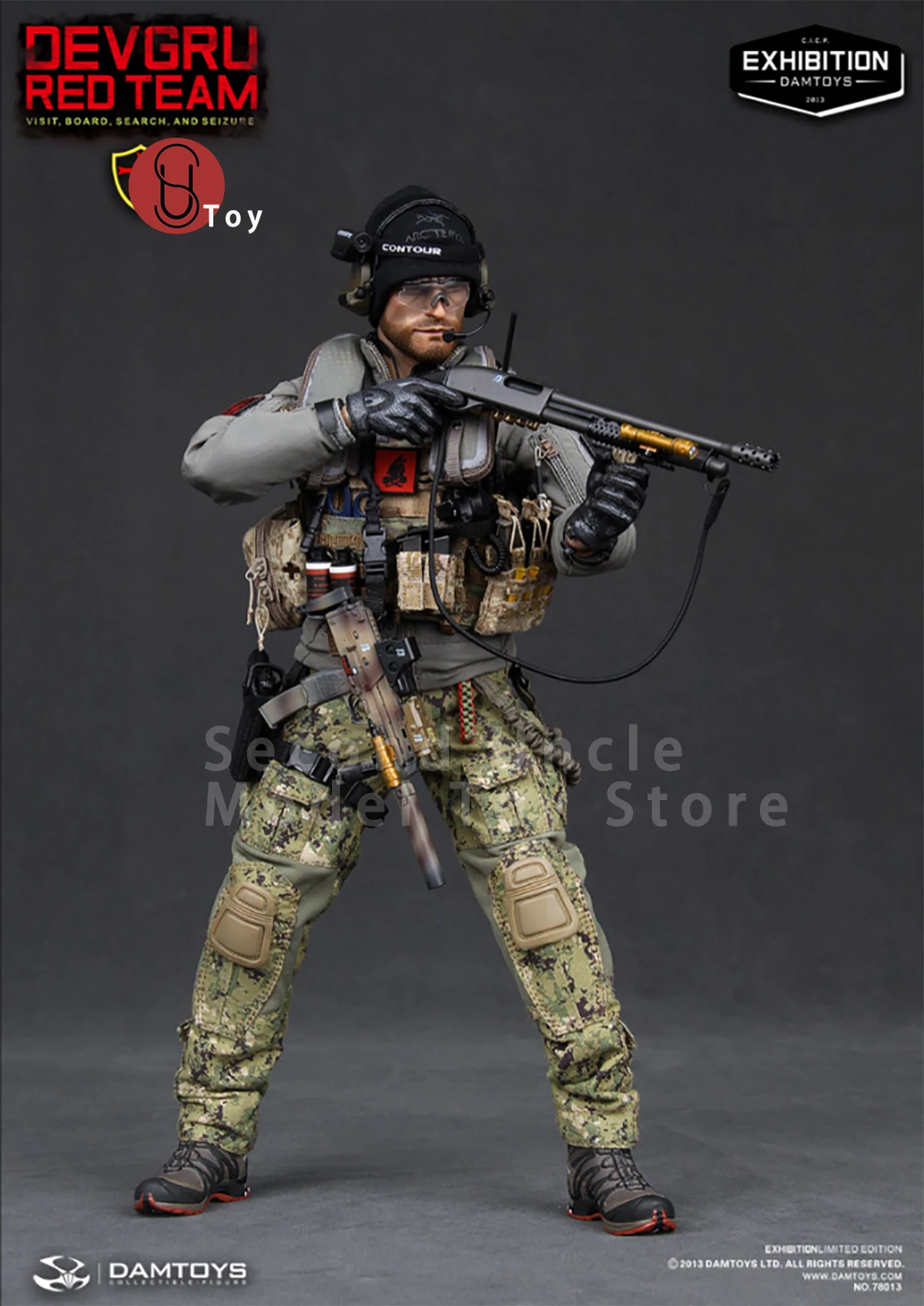 DAMTOYS DAM 78013 1/6 NAVY Seal Devgru Red Team VBSS 12'' Male