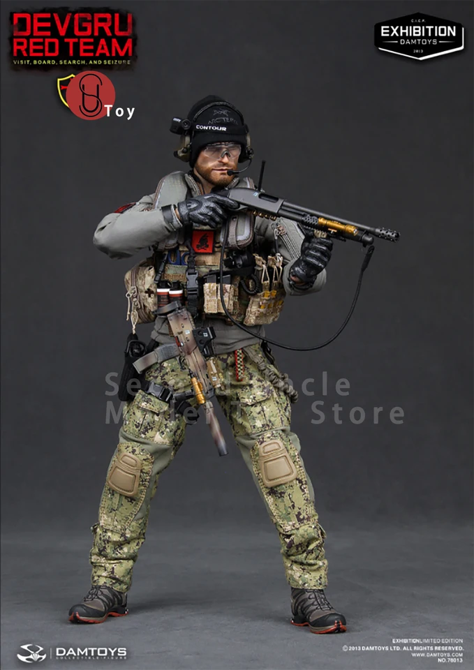 DAMTOYS DAM 78013 1/6 NAVY Seal Devgru Red Team VBSS 12'' Male
