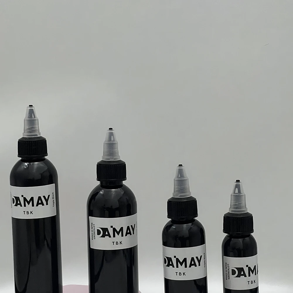30/60/90/120 ml Schwarz Tattoo Tinte Professionelle DIY Tattoo Pigment Praxis Tattoo Tinte Körper kunst Farbe Tattoo Farbe Tattoo Pigment