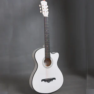 38 -Zoll -Akustikgitarren -Kit, Anfänger -Folk -Gitarre, Kinder, 6 Saiten, Reisegitarre, Schwarz, Blau, Weiß, Holz, Braun, AGT16 10 Hauptverkaufs -Akustikgitarre Cort - №6