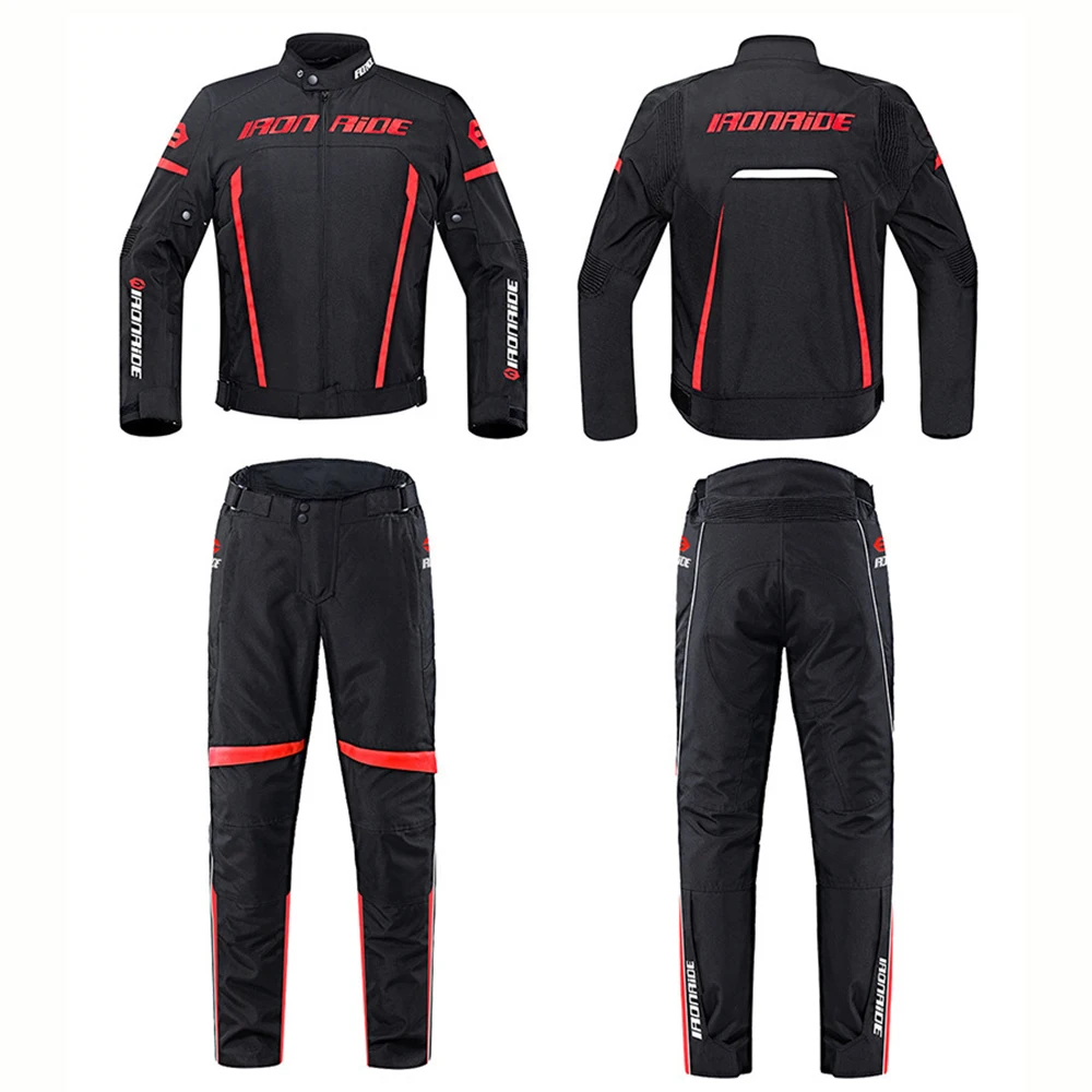 

Waterproof Motorcycle Jacket Men Racing Jacket Winter Motorcycle Pants Cold-proof Moto Clothing With EVA Protection Moto Jacket