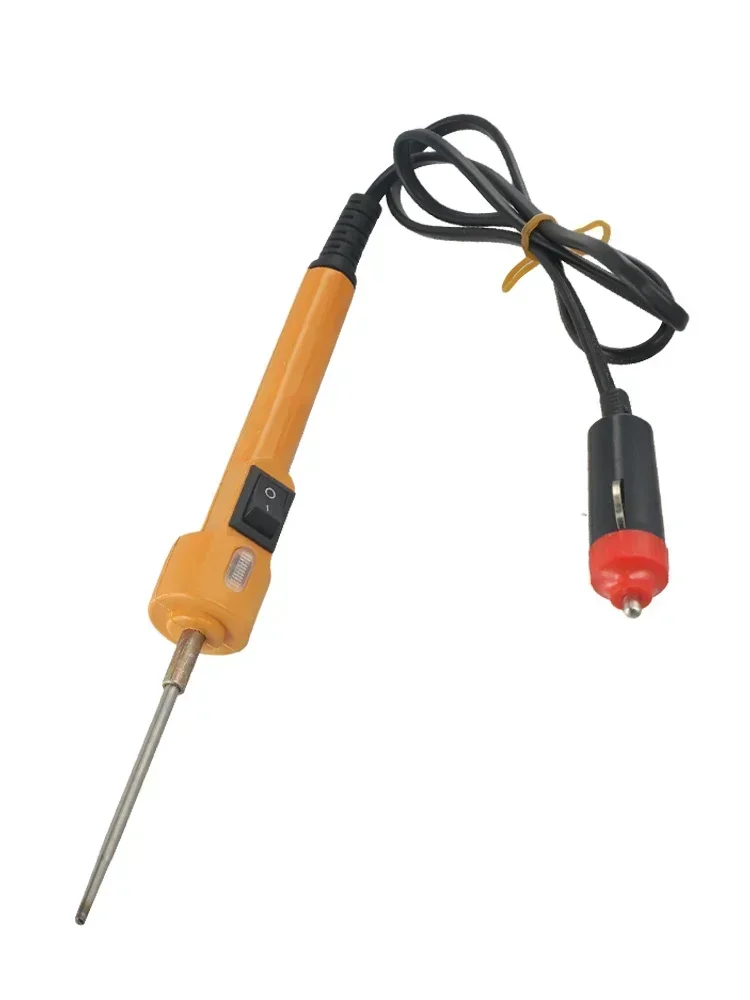 

Quick Heating Power Tool, 12V Soldering Iron, External Heating, Novel Appearance, Corrosion Resistant, Precise Design