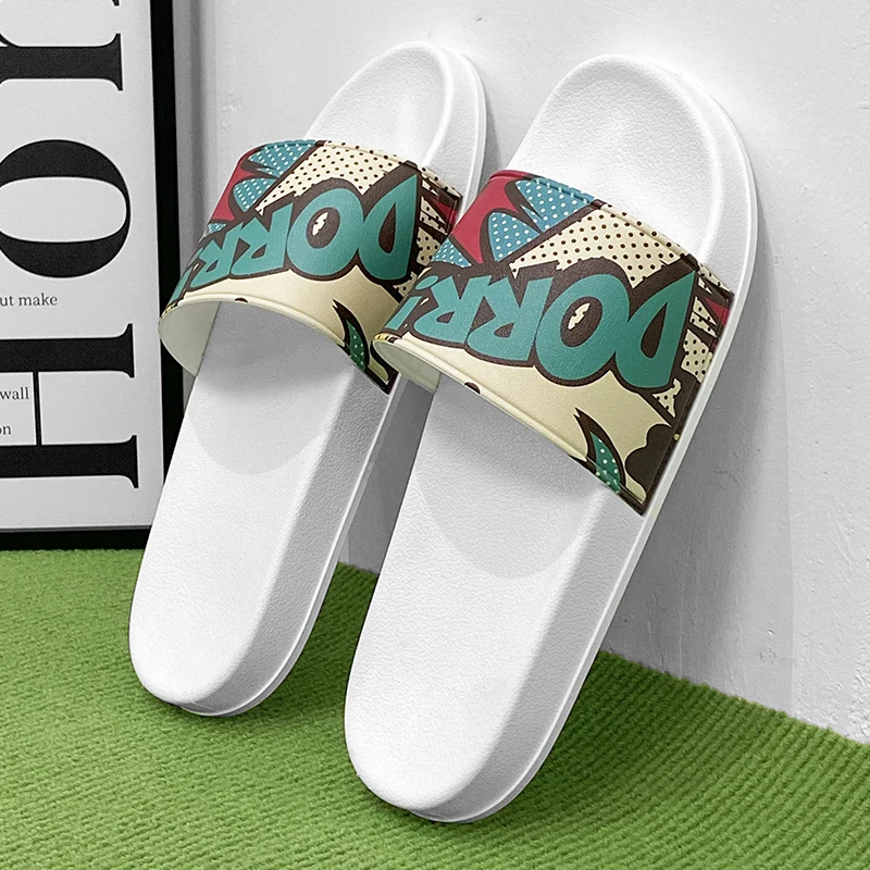 

2025 мужская летняя уличная одежда, противоскользящие износостойкие сандалии Thi Bot, повседневные пляжные тапочки, парные тапочки, модные тапочки