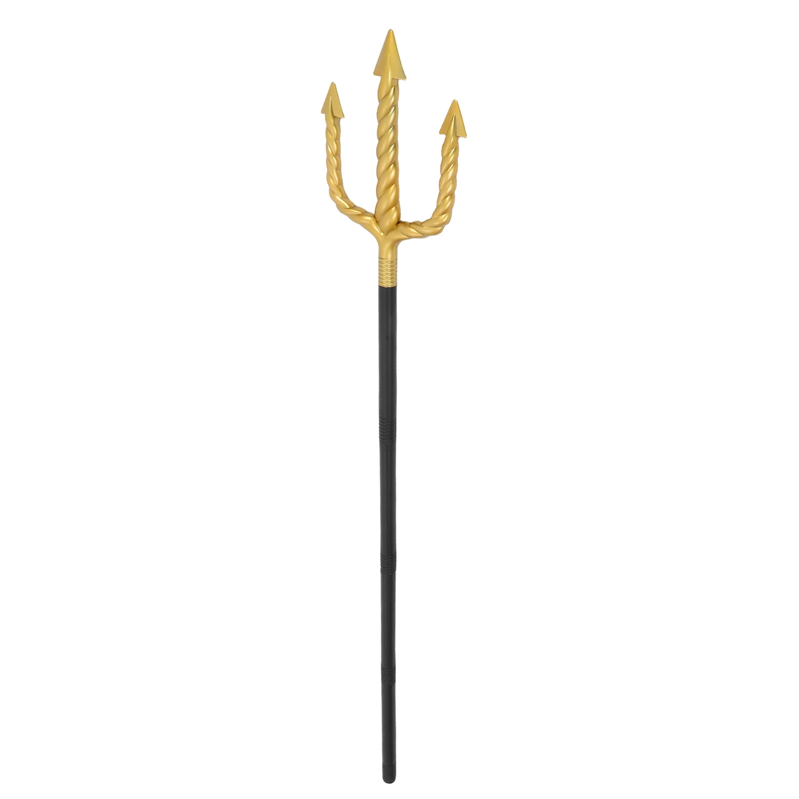 Style Plastic Trident Prop: Lightweight Halloween Devil Pitch Fork For Cosplay Party Masquerade Stage Demon