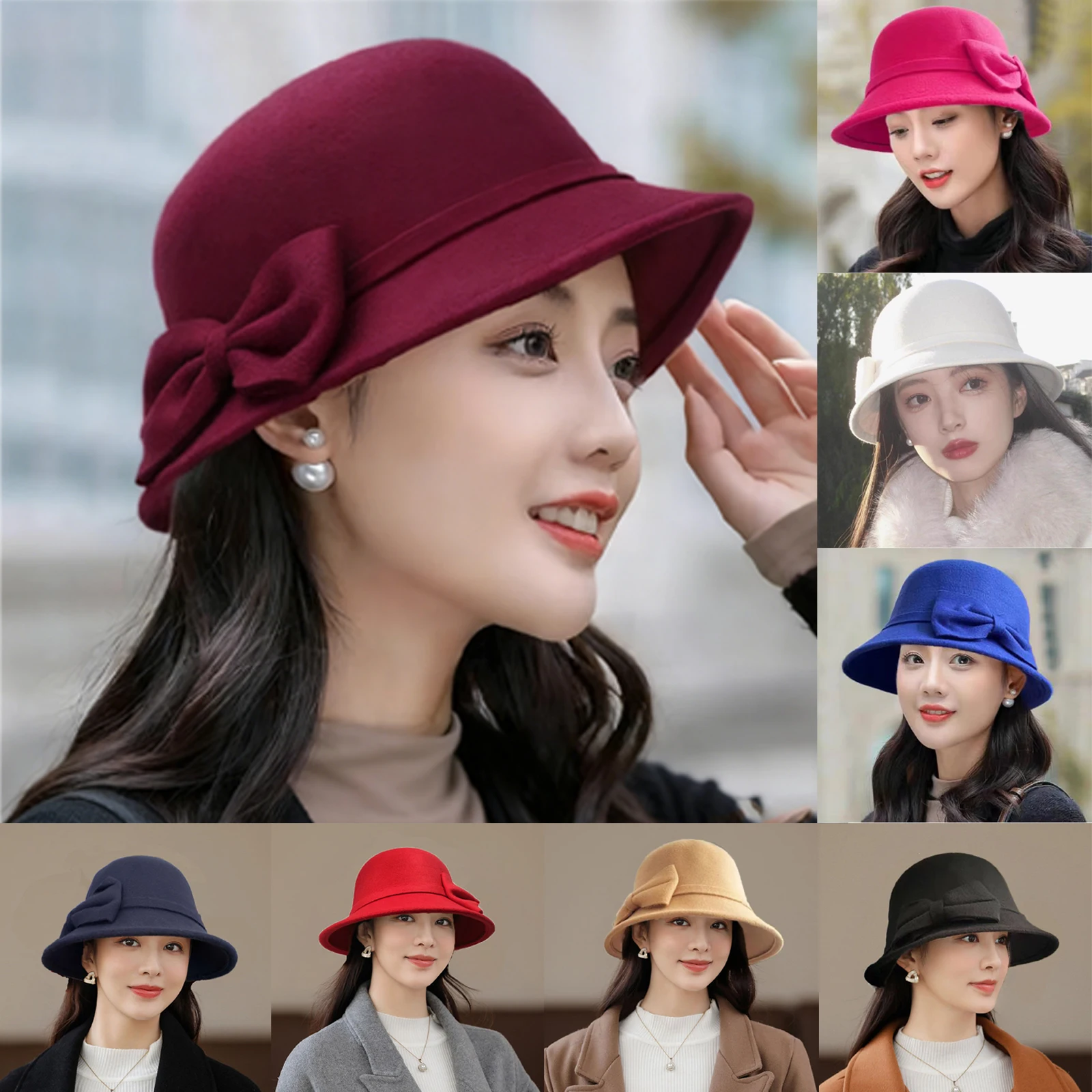 Sombrero de lana, sombrero de - Fedora Hat Wool reseña y precio