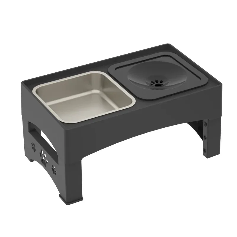 

z Elevated Dog Bowls with 2 pcs Dog Food Bowls Small Medium Large Dogs and Pets