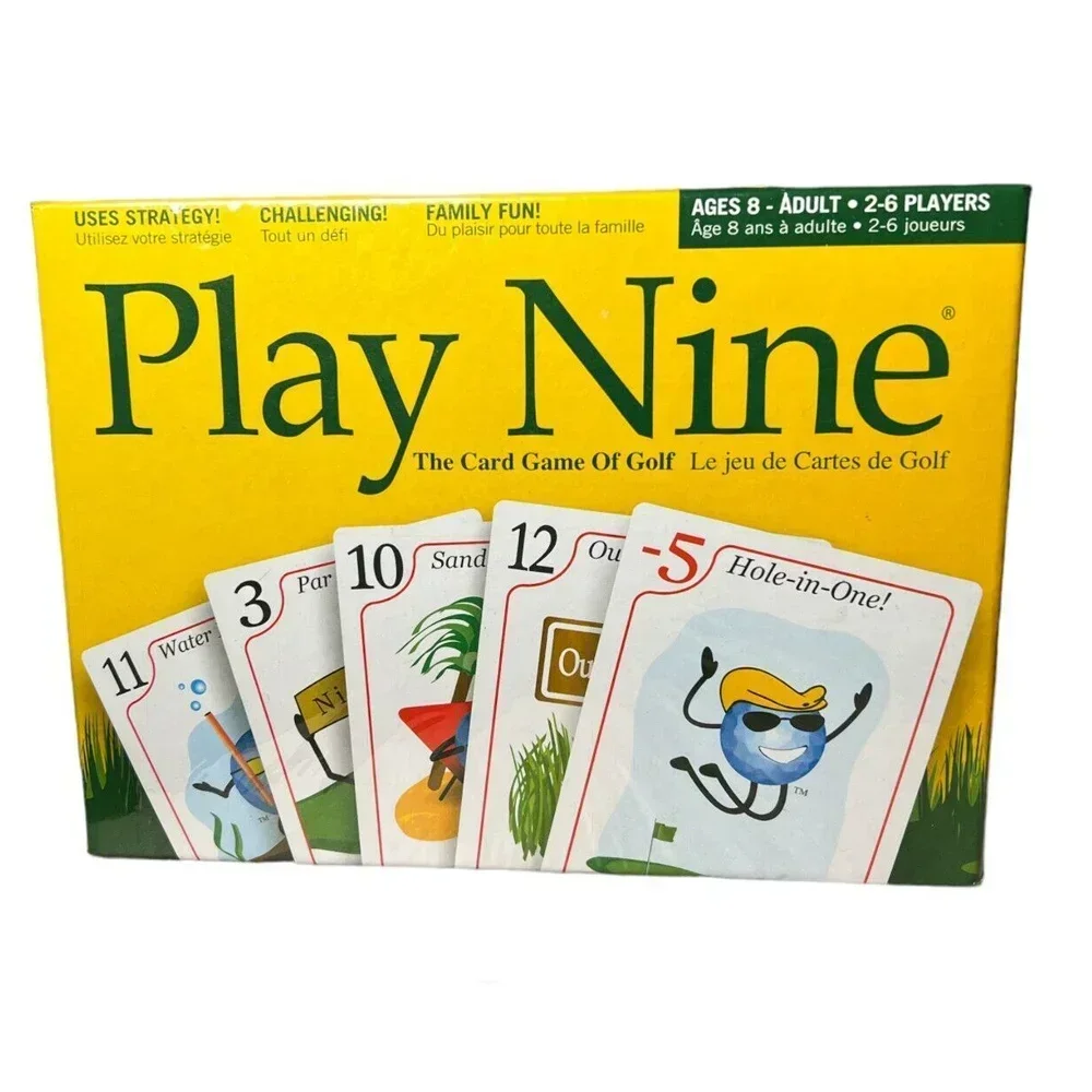 Party game Play Nine - The Card Game of Golf board game