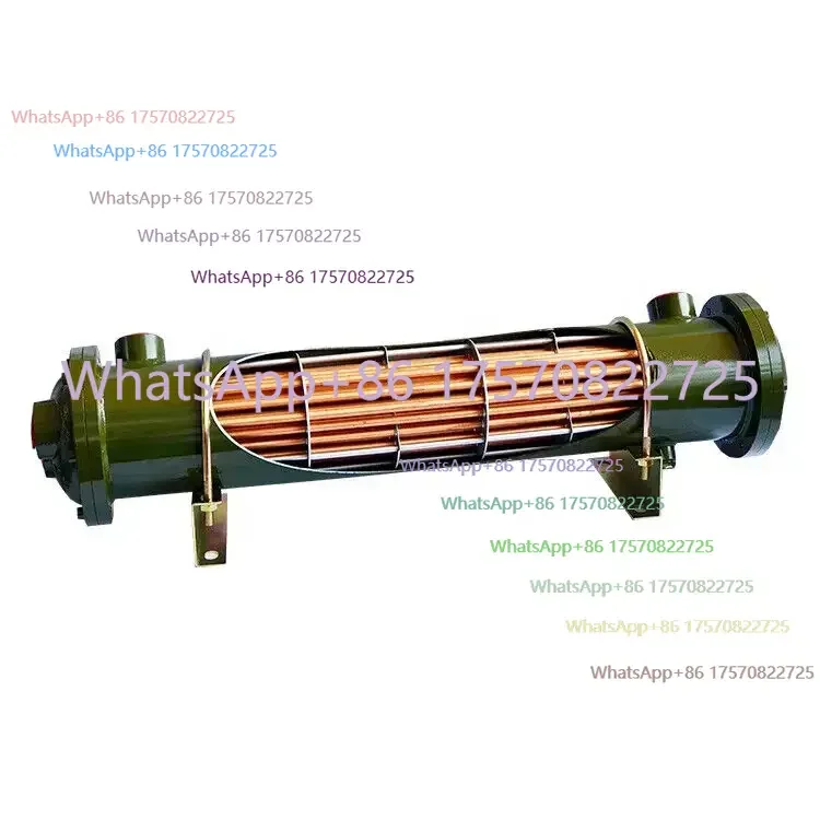 Multi-pipeline Water To Air Marine Shell Tube Heat Exchanger High Quality