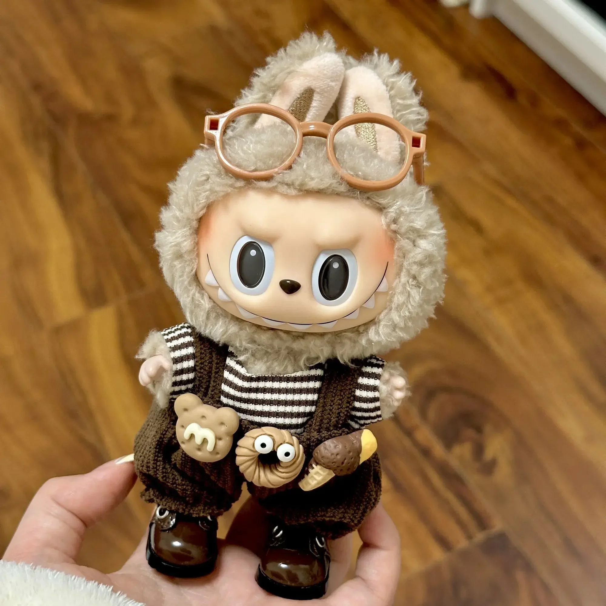 

For 17cm Labubu Set High-Quality Clothes Set Multiple Styles Doll Accessories Labubu Clothes