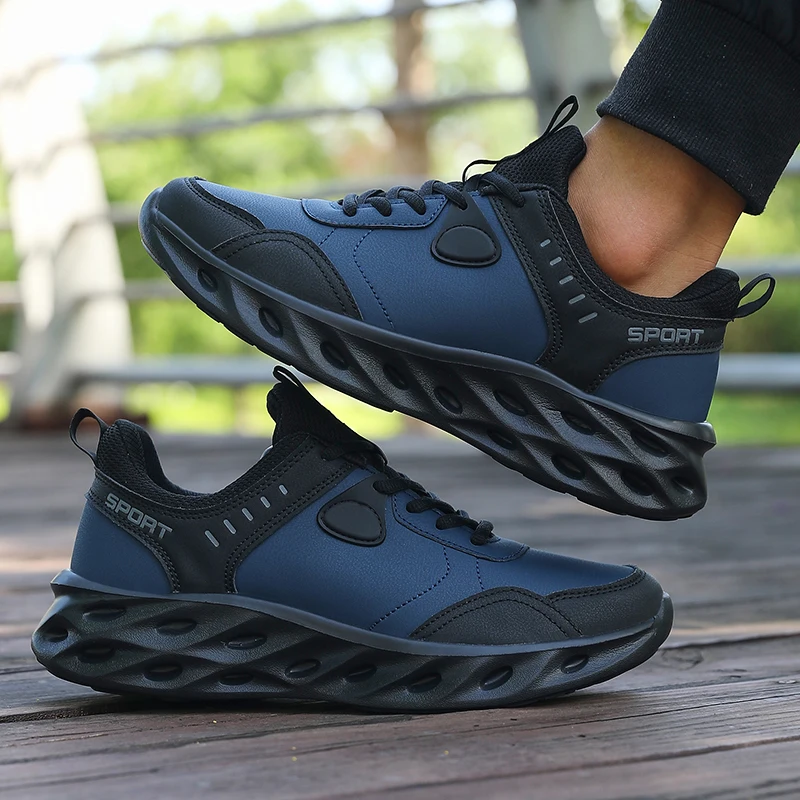 Męskie czarne sportowe sneaker – Men'S Shoes For Running recenzja i cena