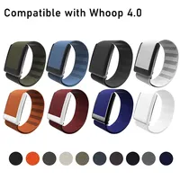 Sport Nylon Straps For Whoop 4.0 Fitness Tracking Band Odor-Resistant Adjustable Breathable Band, Replacement Band For Whoop 4.0
