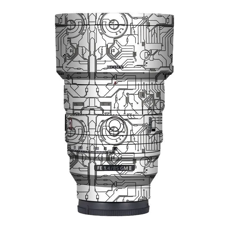 Niestandardowa naklejka na obiektyw Sony FE 85mm F1.4 GM II Naklejka na obiektyw aparatu Winylowa folia ochronna SEL85F14GM2 85 1.4 F/1.4 M2