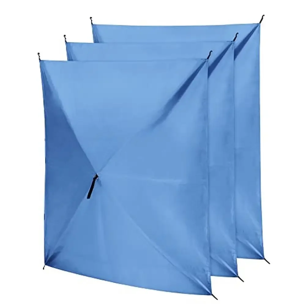 

Foldable Windproof Privacy Screen Panels 3 Pack Easy Install Weatherproof UV Protection Panels Outdoor Tent Durable Fabric Safe