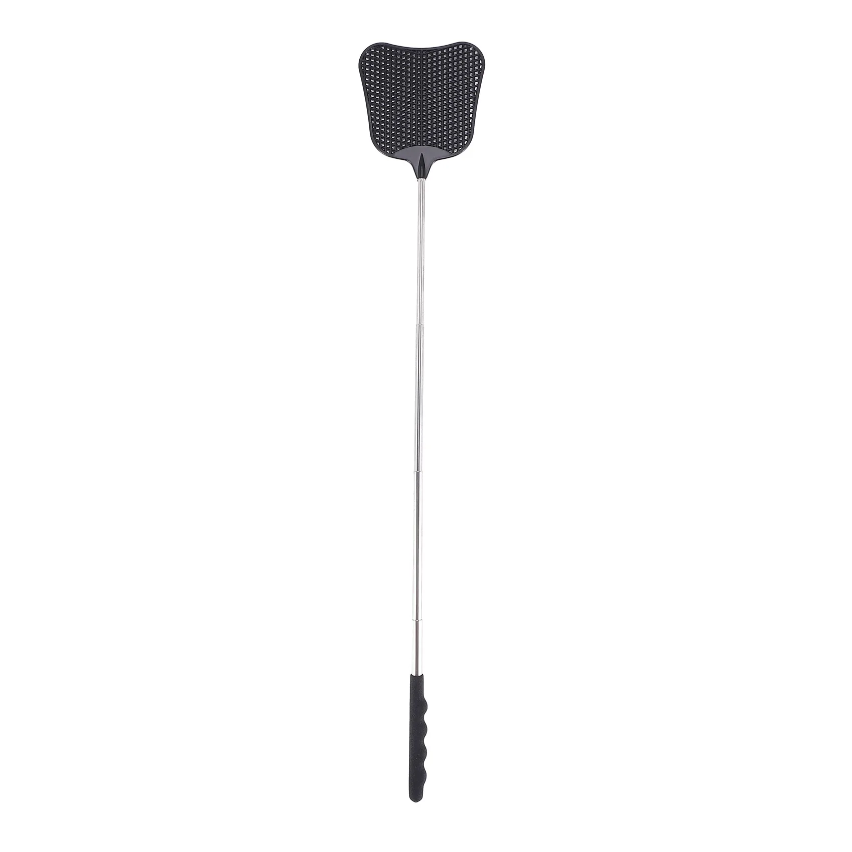 ABKS-Mosquito And Fly Killing Plastic Fly Swatter Retractable Stainless Steel Rod, Suitable For Indoor And Outdoor Use (2 Pack)