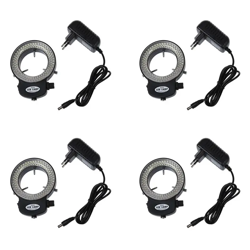 4x-144-led-mini-lampe-annulaire-pour-minoscope-luminosite-reglable-de-0-a-100