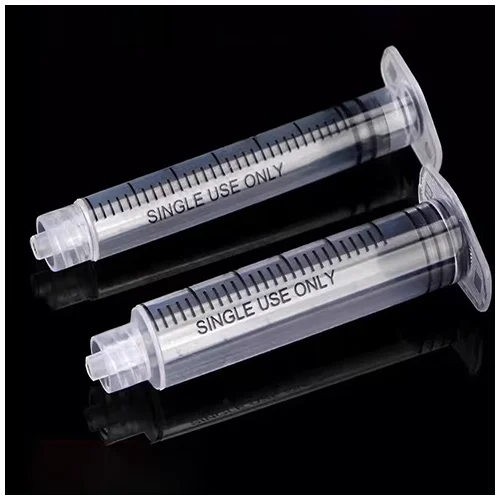 Without needle 5ML Syringe Plastic Injector Measuring Tool Nutrient Glue Ink Cartridge Pet Feeder 5/10/20/50/100Pcs