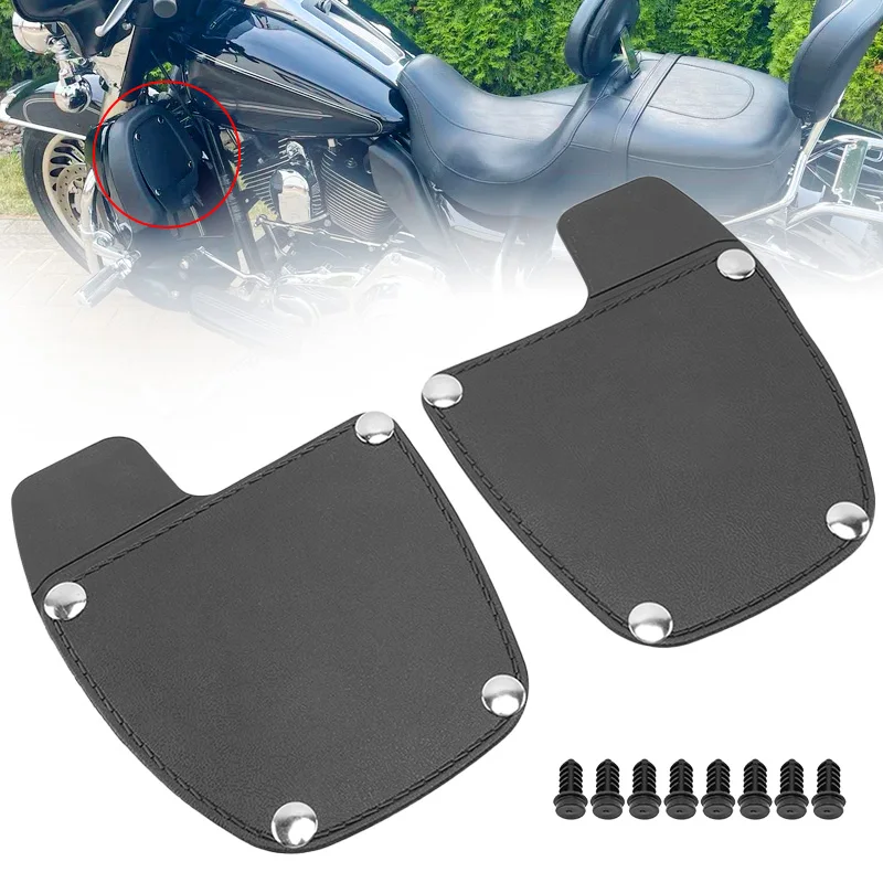 Motorcycle Parts Lower Leg Warmer Vented Fairing Speaker Pods Cover For Harley Touring Road King Electra Street Glide 1983-2013