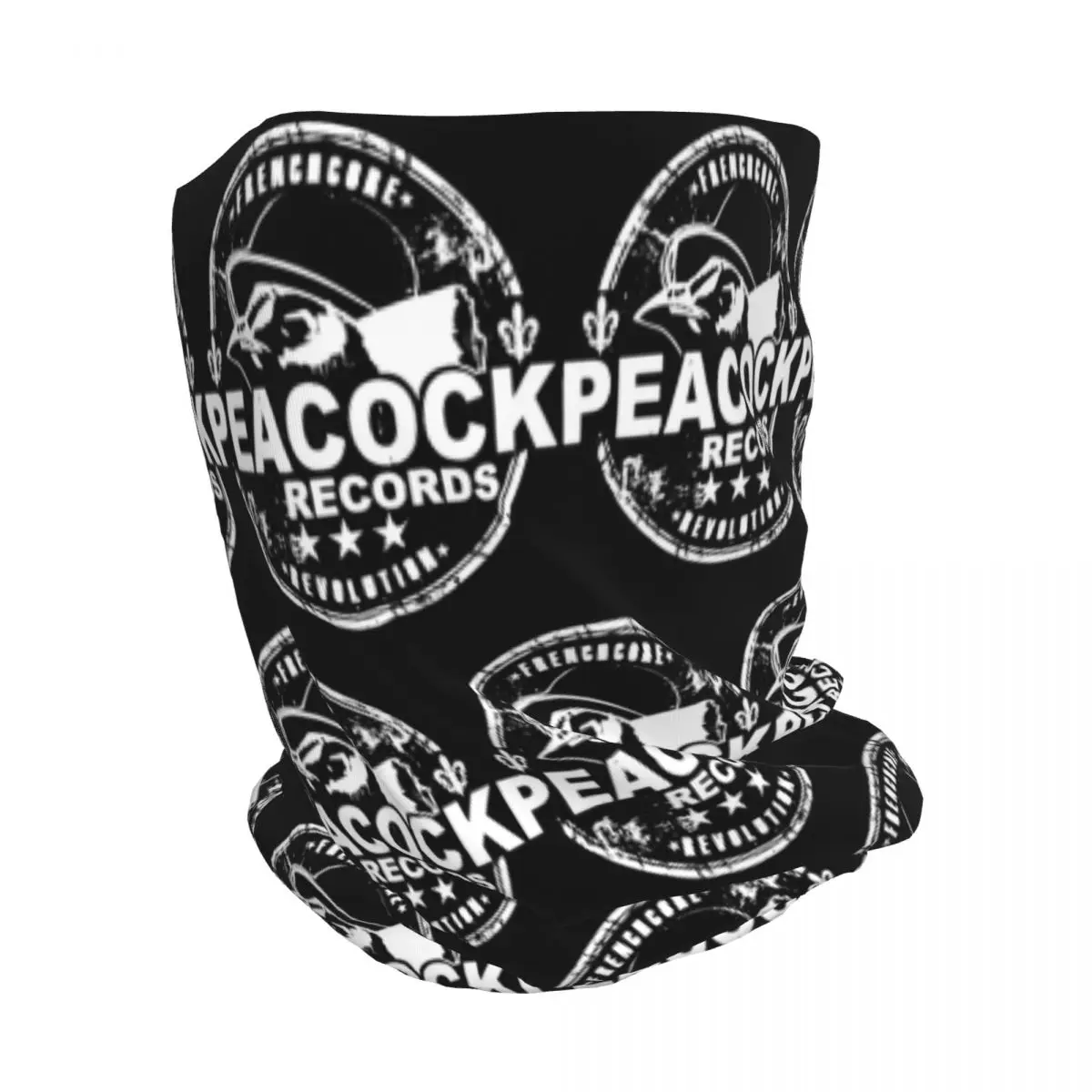 Dr.Peacock Bandana Neck Gaiter Wrap Scarf Warm Face Mask Beanies Hat for Men Women Adult Breathable
