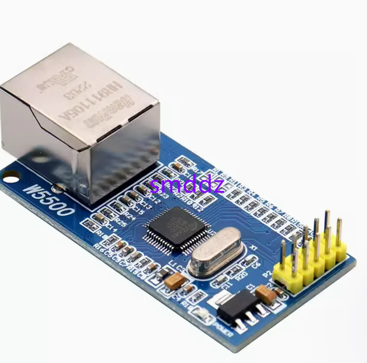 5pcs    W5500 Ethernet network module hardware TCP/IP protocol stack 51/STM32 driver development board network