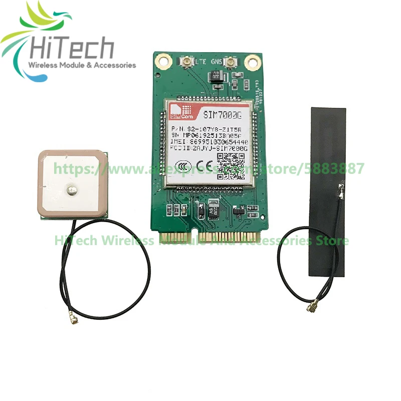 in stock! SIMCOM Mini Pcie SIM7000G LTE CAT-M1 and NB-IoT Module LTE-FDD LTE-TDD Quad-Band GPRS/EDGE module original package