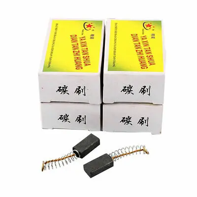 Pezzo di ricambio per spazzole di carbone per motore da trapano elettrico 14 mm x 7 mm x 5 mm